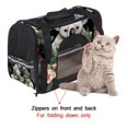 thumbnail image 4 of Koala Modern Sherpa Pet Carrier Bag with 900D Oxford Cloth Material, Nylon Webbing Base, 17x10x11.8 in Size - Ideal for Small Pets - Travel-Friendly, 4 of 7