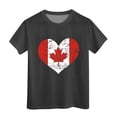 thumbnail image 4 of WEAIXIMIUNG Chemise à Manches Longues Rayée pour Enfants, T-Shirt à Manches Courtes pour Filles, Col Rond d'Été, Coupe Décontractée, Basique, 4 of 4