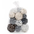 thumbnail image 3 of Bolsa decorativa para llenar jarrones con forma de bolas con orbes ANDALUCA (gris), 3 of 4