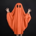 thumbnail image 2 of Likimi Toddler Kids Girls Halloween Costume Solid Color Tops Loose Relaxed Soft Clothes For Performance Size 5-6 Years Orange, 2 of 9