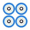 thumbnail image 1 of Trailer Wobble Rollers, Stable Performance 4PCS Marine Wobble Roller Ribbed  for Boat, 1 of 7