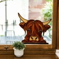 thumbnail image 5 of Bzdzmqm under $5 Cow Window Corner Decor, Highland Cow Window Corner Decor, Cute Farm Animal Window Sill Decoration, 15cm Adorable Cattle Wall Sticker, Farmhouse Country Home Decor, 5 of 6
