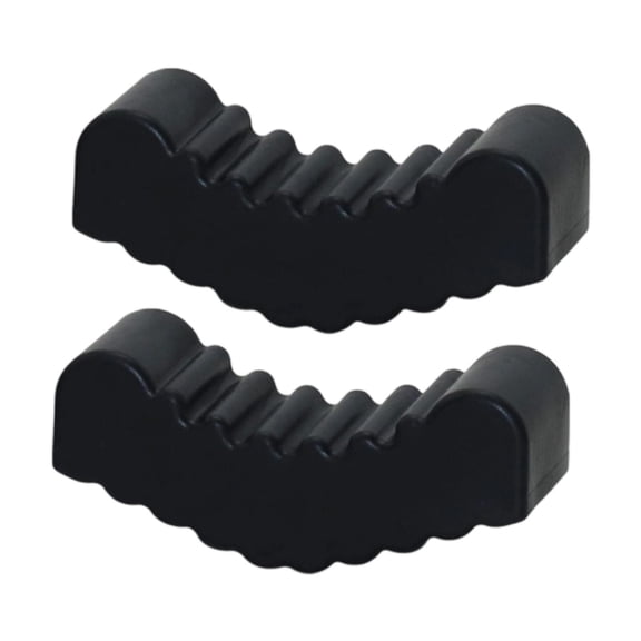 Dickly Car Jack Stand Rubber Pad Automobile SUV Vehicles Slotted Lift Floor Adapter 2Pcs 8.7x3.3cm