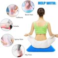 Extra Large Gel Seat Cushion Portable, NonSlip, Pain
