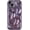 Light Purple, variant on for iPhone 14 Plus Case, Water Ripple Wave Meteorite Bubble Pattern Chrome Plating Soft Compatible with iPhone Case (Light Silver,iPhone 14 Plus)