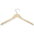 thumbnail image 2 of Honey-Can-Do Wood Clothes Hangers, 5 Count, 2 of 3