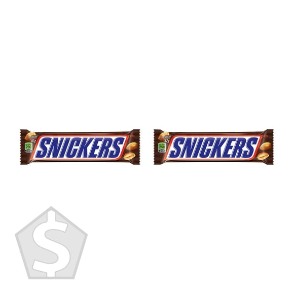 Snickers Barres de Chocolat, 48 X 52 g - Lot de 2