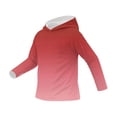 thumbnail image 2 of OGLCCG Kids Boys UPF 50+ Hoodie Shirts Long Sleeve Rash Guard Sun Protection Fishing Shirts Lightweight Outdoor Fishing Hooded Shirts 5-15 Years, 2 of 5