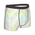 thumbnail image 2 of KLL Color Rabbit Men's Cotton Boxer Briefs Underwear-XX-Large, 2 of 8