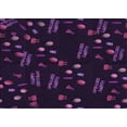 thumbnail image 1 of Ahgly Company Indoor Rectangle Patterned Purple Jam Purple Area Rugs, 8' x 10', 1 of 1