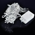 thumbnail image 2 of Extendable 33FT 100 LED String Lights Outdoor Indoor, Super Bright Christmas Lights, Waterproof 8 Modes Plug in Fairy Lights for Xmas Tree Bedroom Party Wedding Garden, Warm White, 2 of 7