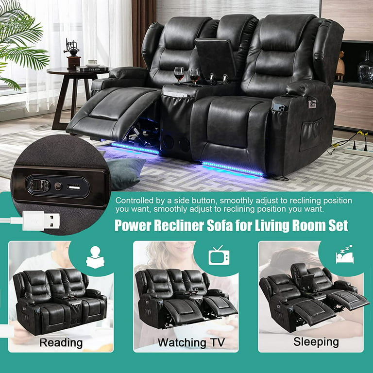 Power Recline Chair Loveseat Rv Sofa