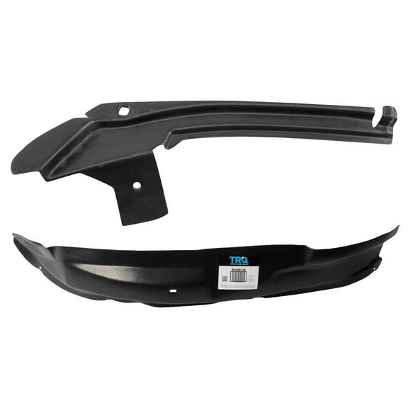 TRQ Inner Fender Liner Set Fits Select 2004-2005 Ford E-350 Club Wagon 2004-2007 E-350 Super Duty E-450 Super Duty FO1248145 FO1251109