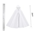 thumbnail image 4 of 1:6 Scale Soldier Soldier Cloak Gown ed Cape, Medieval Knights Cloak Action Figure Clothes Soldier Costume for Female Male Body Doll, 4 of 8