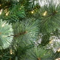thumbnail image 4 of 7.5 ft. Pre-Lit Artificial Ontaria Pine Christmas Tree, Green, 600 Warm White LED Lights, Includes Stand, 4 of 7