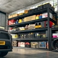 thumbnail image 5 of REIBII 60" W Garage Shelving 3000LBS Heavy Duty Storage Shelves Adjustable 5 Tier Metal Storage Rack,60" W x 24" D x 72" H, 5 of 7