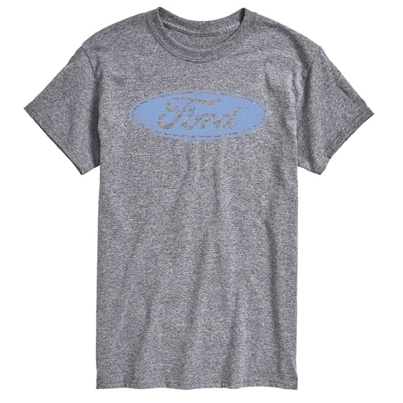 Ford - Blue Ford Logo - Men's Short Sleeve Graphic T-Shirt