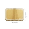 thumbnail image 3 of Ganfancp Alfombrilla de Entrada de Lana de Oveja de Imitación Estilo Cremoso para El Baño Absorbente de Agua Antideslizante Ideal para El Baño de La Ducha En Casa Ofertas de La Semana Alfombrillas X, 3 of 6
