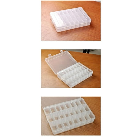 - Mallroom 24 Compartment Fishing Jigging Lures Baits Fishhook Plastic Storage Box Fishing Gear Container Organizer Case