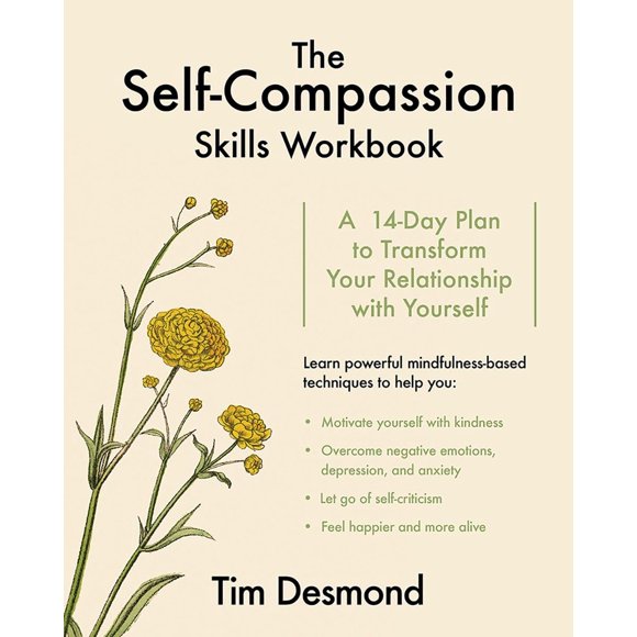 Libro The Self-Compassion Skills Workbook W W Norton Company Plan 14 Dias Ingles