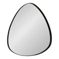 thumbnail image 1 of Kate and Laurel Rollo Framed Triangle Mirror, Black 24x24, 1 of 8