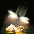 thumbnail image 4 of HUISZJ Camping Light, Solar Foldable Camping Lantern, Rechargeable Portable Flashlight Hanging Tent Light for Hiking Travel (Green), 4 of 10