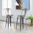 thumbnail image 2 of Modway Tabouret de Bar Promenade 30" en Métal, 2 of 5