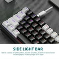 thumbnail image 3 of PPgejGEK Wired 60 Mechanical Gaming Keyboard RGB Backlit Compact 61 Keys Keyboard with Blue Switches for PC Holiday Deals, 3 of 5
