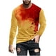 thumbnail image 1 of Blusas y camisas de manga larga y cuello redondo para hombre, camisetas casuales con estampado de moda y cuello redondo, blusas de licra de manga corta para hombre., 1 of 4
