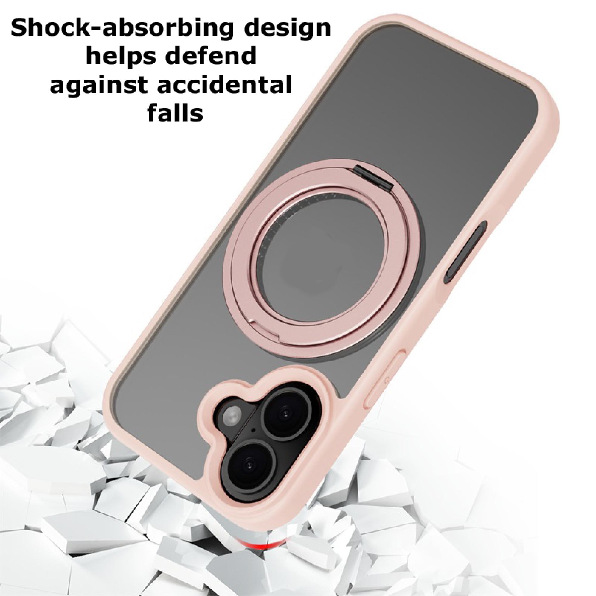 3-in-1 iPhone 17 Protection Bundle – 3-Pack Tempered Glass Screen Protectors, Camera Lens Protector & 360° Ring Stand Case