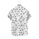 thumbnail image 5 of TaTaai Men's Valentine's Day Print Shirt, Short Sleeve Button Down Casual Blouse, Romantic Gift Top Gift, 5 of 5