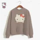 thumbnail image 2 of Sudaderas de mujer 2024, suéteres coreanos dulces de cuello redondo, sudaderas gruesas de otoño HELLO KITTY, sudaderas holgadas de color caramelo, ropa de mujer y2k, 2 of 5