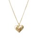 thumbnail image 1 of Collar colgante de corazón dorado JAMW Sencillez para mujer, 1 of 5