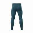 thumbnail image 6 of Mens Athletic Workout Pants High Waisted Stretchy Slim-Fit Compression Leggings Trousers Boys Casual Solid Quick-Drying Shapewear Pant, 6 of 7