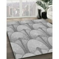 thumbnail image 2 of Ahgly Company Indoor Rectangle Patterned Platinum Silver Gray Area Rugs, 8' x 10', 2 of 6