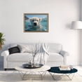 thumbnail image 7 of 500-Piece Wooden Jigsaw Puzzle for Adults & Families - Dog Swimming Water Cute Blue , Fun & Educational Brain-Teasing Game, Artistic Home Decor, 7 of 7