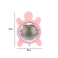 thumbnail image 3 of Tortuga Catnip Toys Rotatable Cat Wall Stick-on Ball Juguetes Suministros para mascotas (Rosa) Tmvgtek Libre de BPA, 3 of 3