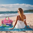thumbnail image 3 of World Traveler Value Series Summer 16-Inch Carry-On Duffel Bag - Surf, 3 of 3