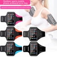 thumbnail image 4 of Cell Phone Armband Phone Holder Arm Sleeve for Running, Working Out, & Exercise for iPhone 12/11/X/XS/XR/8/7/6/5, Samsung (for 4 to 6.2" Screen), 4 of 11