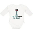 thumbnail image 3 of Inktastic Pirate 1st Birthday Boys Long Sleeve Baby Bodysuit, 3 of 5