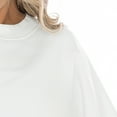 thumbnail image 3 of Women's Gameday Couture White Mississippi State Bulldogs Fair Catch Pullover Sweatshirt, 3 of 3