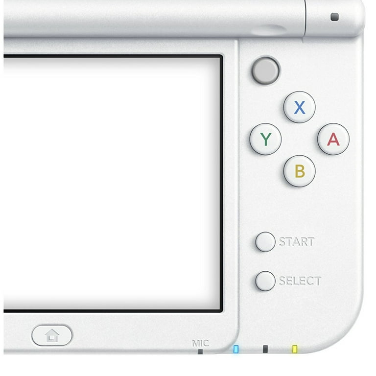 Nintendo New 3DS XL, Pearl White, Refurbished Gaming Console with