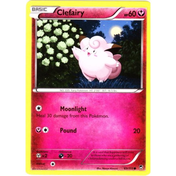 Pokemon Furious Fists Clefairy 69 Walmart Com Pokemon Furious Fists Clefairy 69 Walmart Com
