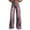 Purple, variant on yunLCZ Wide Leg Pants Woman Wide Leg Pants Woman High Waist Floral Patterned Pants Lightweight Loose Fit Casual Colorful Trouser Imitation Jeans Office Slacks