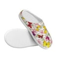 thumbnail image 3 of Lsque Butterflies and Vintage Pattern Womens Comfort Cotton on Scuff With Memory Foam and Anti-skid Sole Slipper-46/47, 3 of 7
