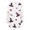 thumbnail image 4 of Women's Halloween Print Knitting Cardigan Long Sleeve Open Front Knitted Sweater Outwear Coat Tops, 4 of 6