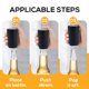 thumbnail image 3 of Abridor de botellas de cerveza, abridor de botellas automático, sin daños en la tapa, herramienta de camarero divertida, abridor de tapa de botella de decapitador de empuje hacia abajo, 3 of 5