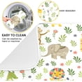 thumbnail image 3 of FREEAMG Cartoon Animals Giraffe Elephant 16 x 18 Inches Absorbent Dish Drying Mat Microfiber Kitchen Countertop Table Protector Multi-Purpose Counter Rack Sink Drainer Pad, 3 of 7