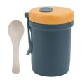 thumbnail image 3 of Plastic Breakfast Box Soup Porridge Holder Portable Microwave Food Container Sealed Soup Cup for Office (Navy), 3 of 3