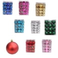 thumbnail image 6 of 24PCS 3cm Christmas Tree Ornaments Balls for Holiday Decoration, 6 of 8